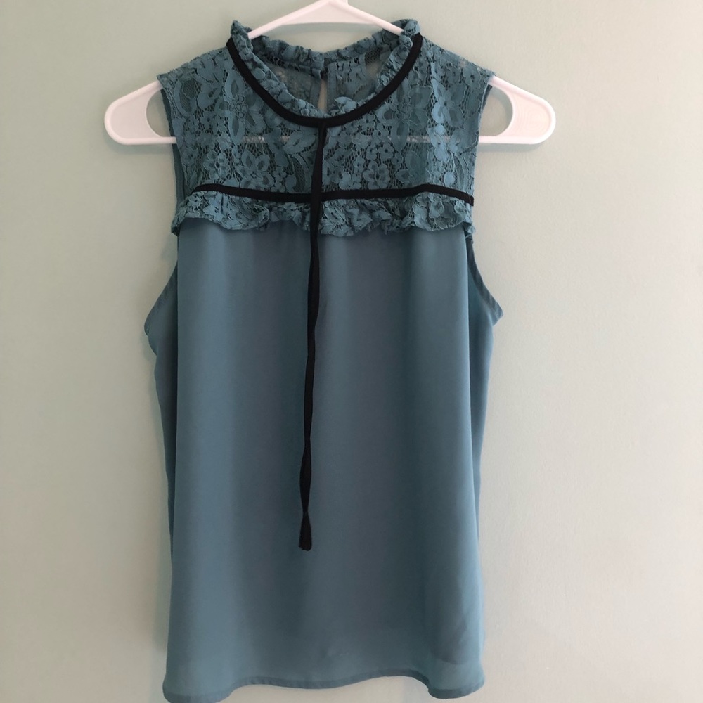 Beautiful blue blouse